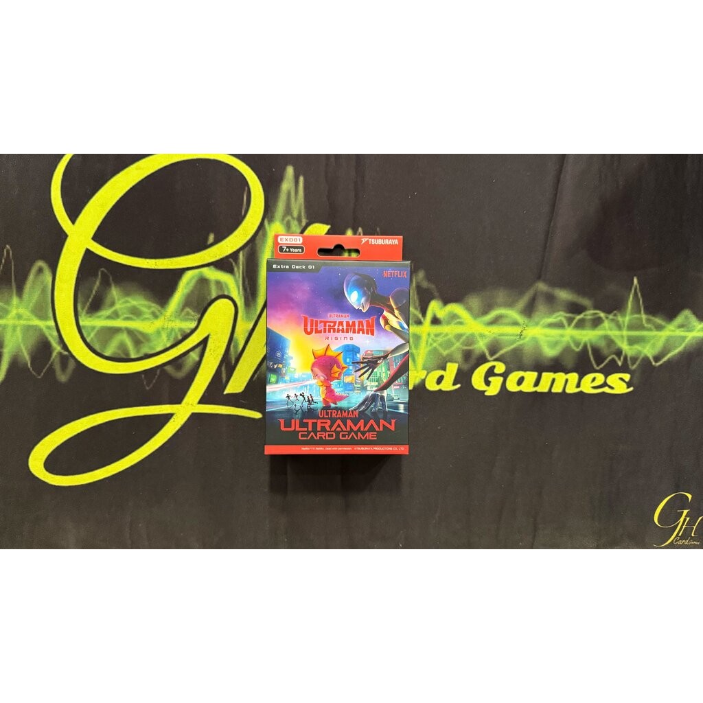 Ultraman Card Game [EXD-01BOX] Extra Deck : Raising English Ver. แบบ 1 กล่อง