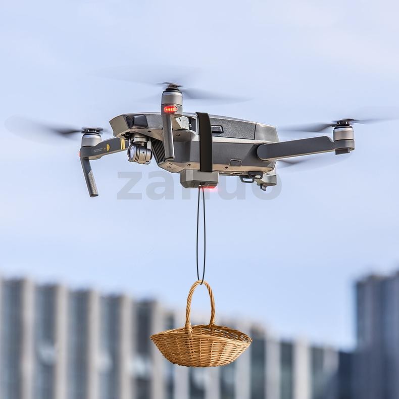 M5 Airdrop Air Dropping System ระยะไกล Thrower ขนส่งของขวัญอุปกรณ์การจัดส่งสําหรับ RC Drone Quadcopt