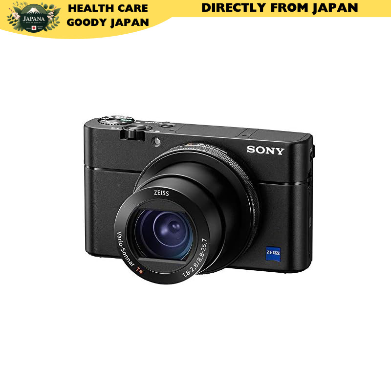 SONY Cyber-shot RX100V Compact Digital Camera Black with 1.0-inch Stacked CMOS Sensor, 2.9x Optical 