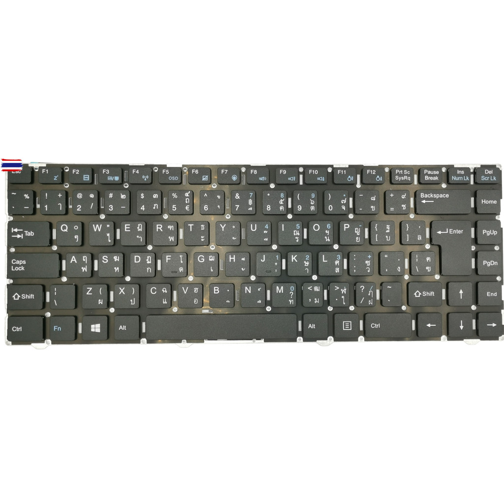 Keyboard Notebook  Acer คีย์อร์ด เอเซอร์ ONE 14 1401 Z1401-C2XW Z1402 1401 Z1401-C2XW Z1402