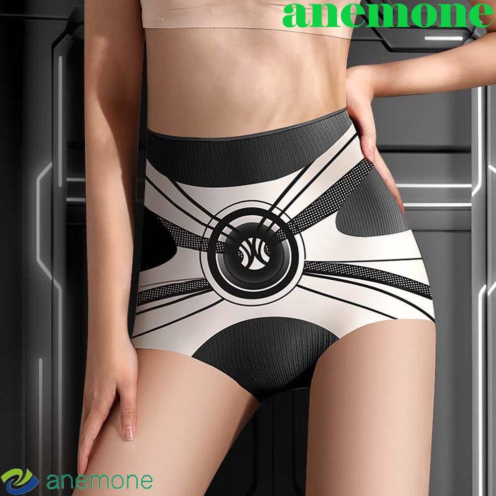 Anemone กางเกงกระชับสัดส่วน,เอวสูงชุดชั้นในเอวเทรนเนอร์ผู้หญิง Butt Lifter กางเกง,ยืดหยุ่นท้องหดตัวไม่มีรอยต่อหลังคลอด Body Shaper สาวผู้หญิง
