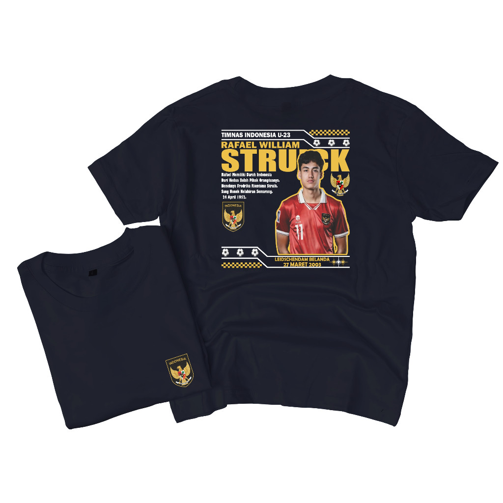 ล่าสุด ARUTALA ทีมชาติ u 23 Arhan Hubner Jenner Rafael Struick เสื้อยืดเด็ก Distro