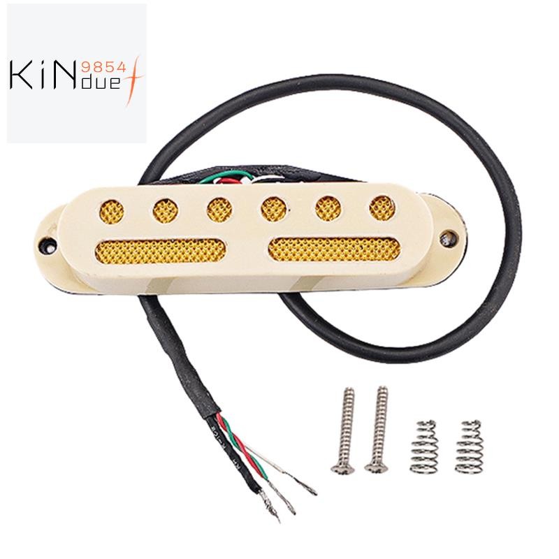 กีตาร์ Hot Rails Pickup Dual Coil 4 สาย Mini Humbucker คอ Pickup สําหรับชิ้นส่วนกีตาร์