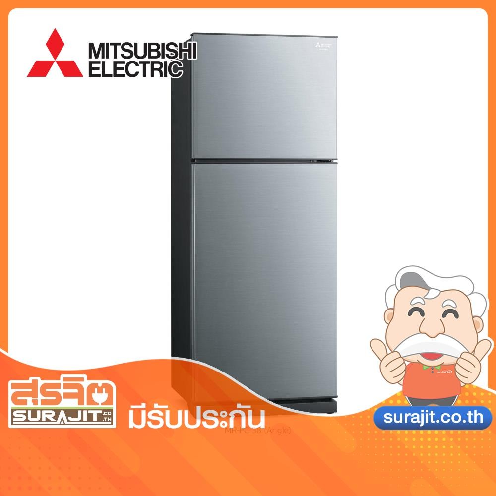 MITSUBISHI ตู้เย็น 2 ประตู ขนาด 359ลิตร 12.7คิว สีซิลเวอร์ รุ่น MR-FC38ES SSL ผ่อน 0% 10 เดือน (2122