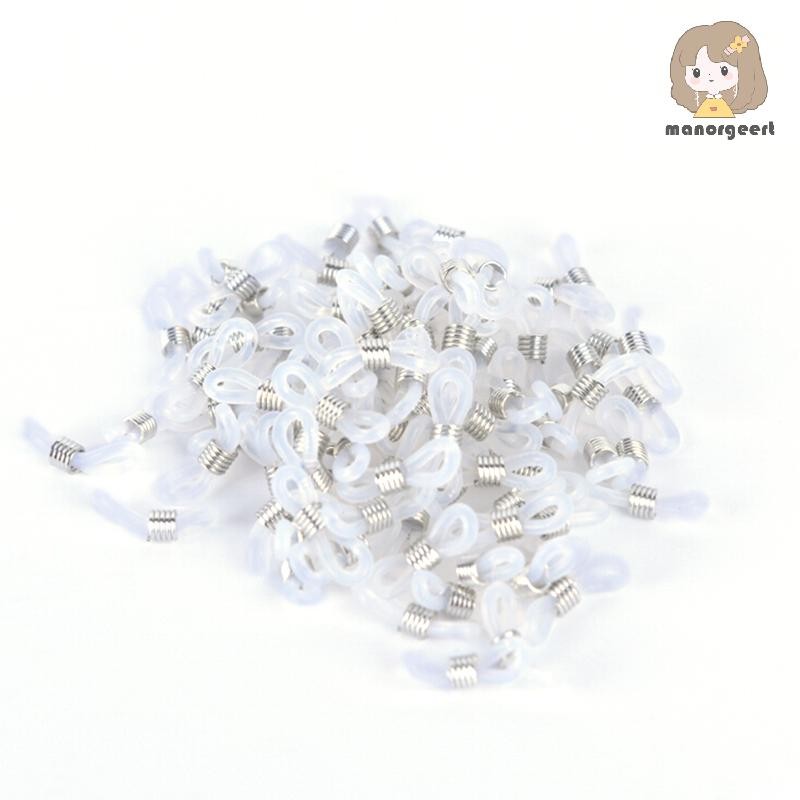 [LO] 100 ชิ้นแว่นตาตาแว่นตาโซ่สายคล้องยางปลายห่วง DIY แฟชั่น TH - รูปที่ 2