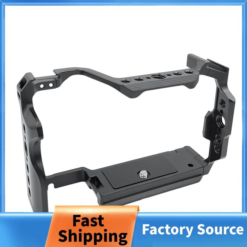 กล้องเต็มรูปแบบ Rig กรอบป้องกัน A7C2 A7CR A7CM2 A7CII DSLR ขาตั้งกล้อง Cold Shoe Mount ติดตั้งง่าย