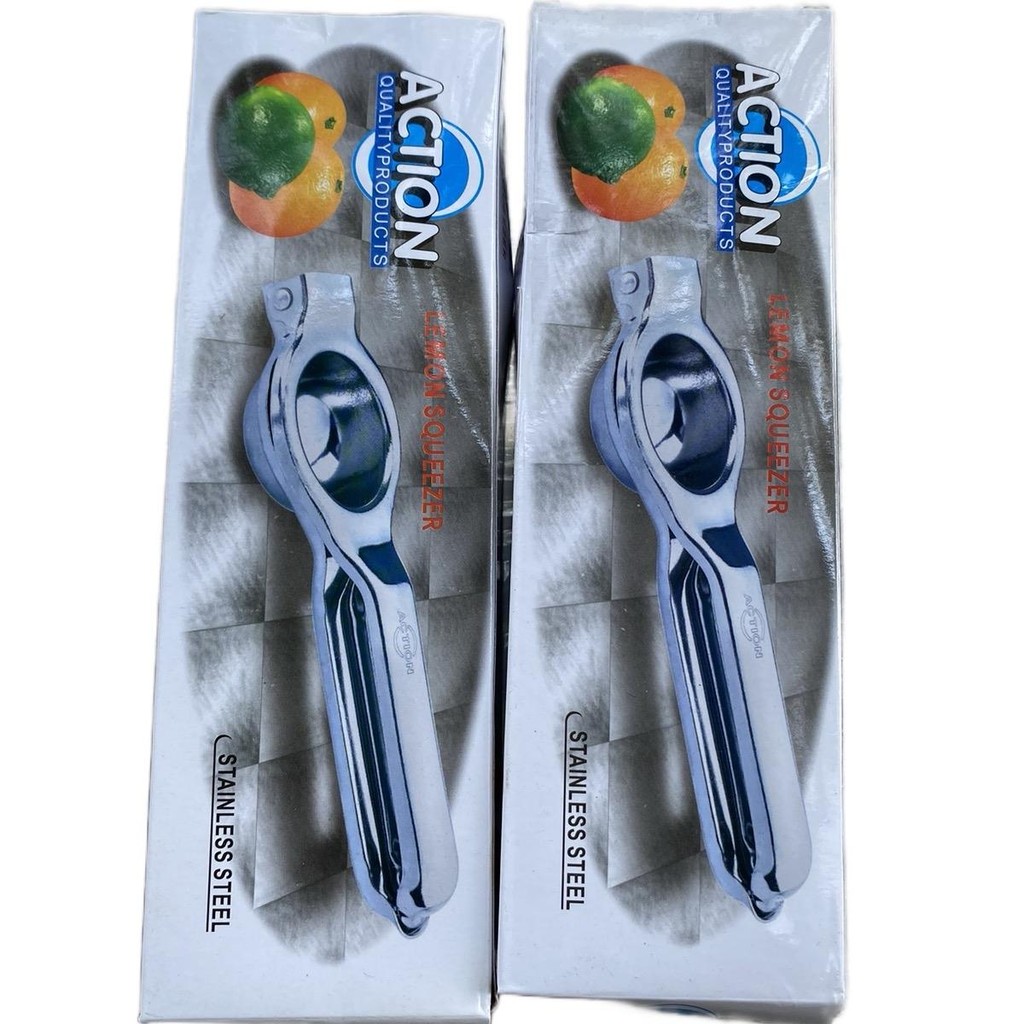 บีบมะนาวสเตนเลสอย่างหนาขายเป็นคู่2ชิ้น90บาท