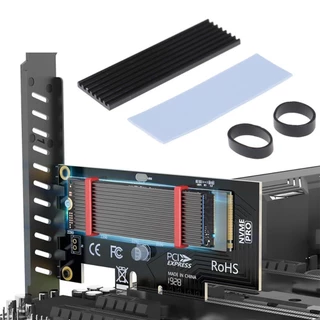 M.2 ฮีทซิงค์ SSD อลูมิเนียม แผ่นระบายความร้อน สําหรับ NVME NGFF M2 2280 PCI-E SSD ครบชุด