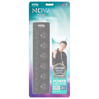 VOX ปลั๊กไฟ 6สวิตซ์ 6ช่อง 3ม. Nova F5ST3-NO01-6601