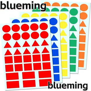 Blueming2 สติกเกอร์ฉลาก ทรงสามเหลี่ยม มีกาวในตัว 5 สี สําหรับสํานักงาน