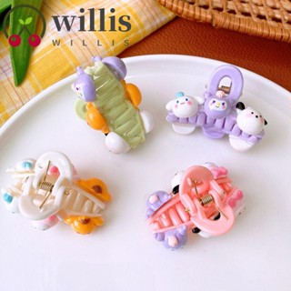 Willis กิ๊บติดผม ลายการ์ตูน My Melody Cinnamoroll ขนาดเล็ก สําหรับผู้หญิง