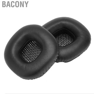 Bacony Replacement Ear Pads Soft Foam Headphone Cushion For Major Headphones Black