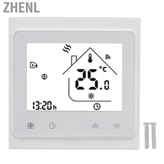 Zhenl Thermostat  AC95‑240V Temperature Controller Compact Size High Accuracy for Indoor Use