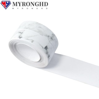 Myronghd เทปกาว PVC กันน้ํามัน มีกาวในตัว สําหรับติดห้องน้ํา