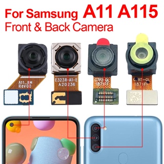 แท้ โมดูลกล้องหน้า หลัง A11 แบบเปลี่ยน สําหรับ Samsung Galaxy A11 A115