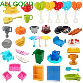 Allgoods บล็อคตัวต่อ ขนาดใหญ่ ของเล่นสําหรับเด็ก ผู้ปกครอง และเด็ก DIY