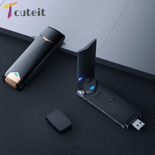 Tcuteit เราเตอร์เทอร์โบไร้สาย 4G LTE พร้อมเสาอากาศภายนอก 4G เราเตอร์ WiFi แบบพกพา