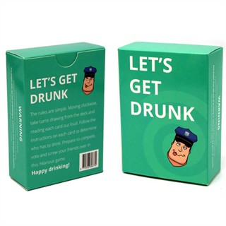 Lets Get Drunk Drinking Card Games for Adults Family Party Fun Drinking Games