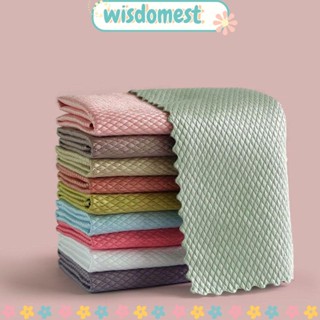 Wisdomest ผ้าขนหนู ป้องกันคราบไขมัน สําหรับใช้ในครัวเรือน