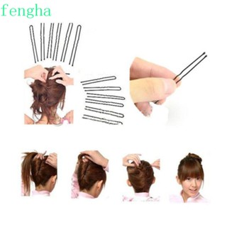 Fengha กิ๊บติดผม แบบมองไม่เห็น ดีไซน์เรียบง่าย สําหรับร้านทําผม