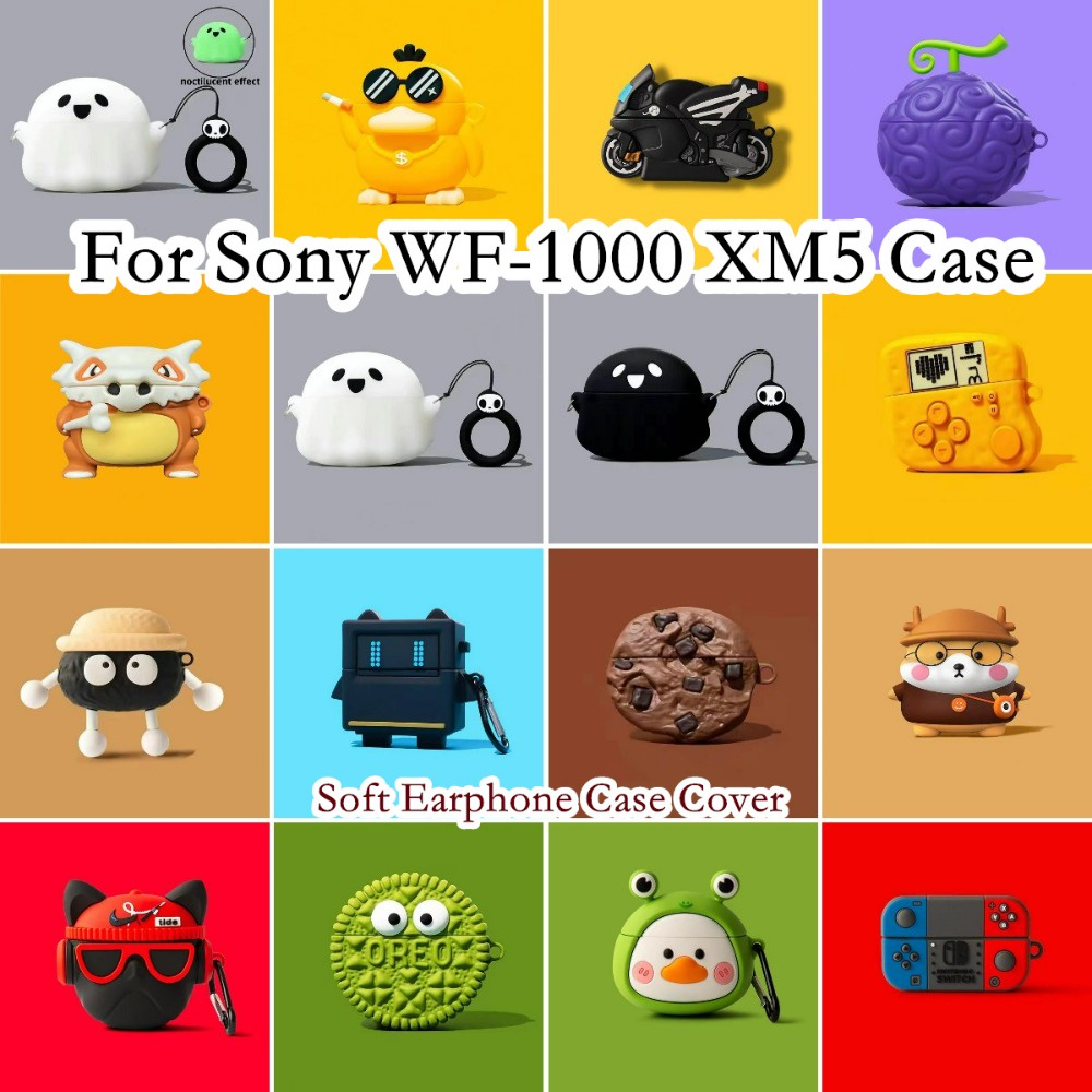 พร้อมส่ง!  นําไปใช้กับ Sony WF-1000 XM5 เคส Case เคสหูฟัง รูปแบบสามมิติที่สร้างสรรค์ เกม