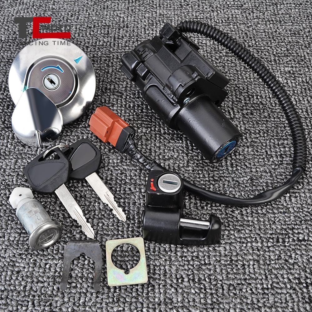 CB400SS รถจักรยานยนต์การใช้แก๊สหมวกสวิทช์จุดระเบิดที่นั่งล็อคกุญแจสําหรับ Honda CB 400SS CB400SS