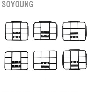 Soyoung Delivery Box Rack Rear Grille 80kg Loading Seamless Steel Tube Universal for Motorcycle Electric Bicycle