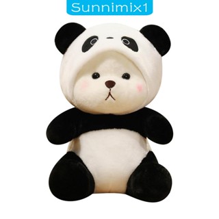 [Sunnimix1] ตุ๊กตาแพนด้า ยัดไส้ รูปสัตว์น่ารัก สําหรับเด็ก และผู้ใหญ่ ครอบครัว