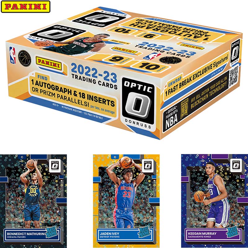2022-23 Panini Donruss Optic Nba Trading Card Box (Fast Break) Ballsuperstar Collection Card Free Sh