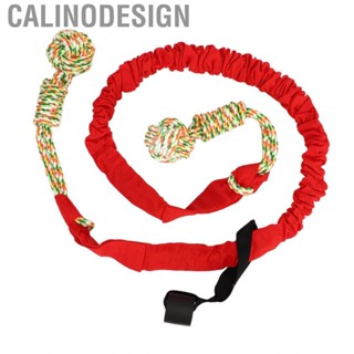 Calinodesign Dog Rope Toy  Teething Chew Sturdy Odorless for Home