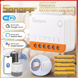 Sonoff Mini R4 Wifi สวิทช์ควบคุม 2 ทิศทาง Extreme โมดูลบ้านอัจฉริยะรีเลย์เสียงรีโมทคอนโทรลด้วย Alexa Google Home aube