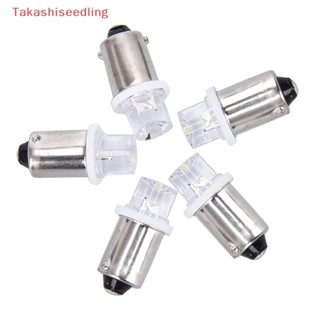 (Takashiseedling) หลอดไฟ LED BA9S สําหรับติดป้ายทะเบียนรถยนต์ 5 ชิ้น