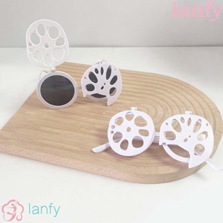 Lanfy กรอบแว่นตา รูปดอกบัว พร็อพสําหรับแต่งตัวปาร์ตี้ฮาโลวีน