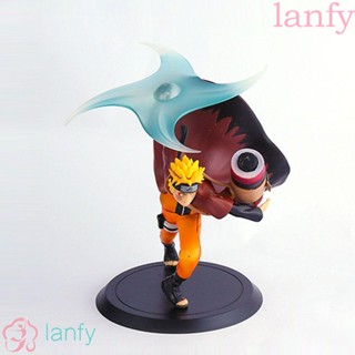 Lanfy โมเดลฟิกเกอร์ รูปนารูโตะ Uzumaki Naruto Shippuden ขนาดเล็ก ของขวัญ ของเล่นสะสม สําหรับเด็ก