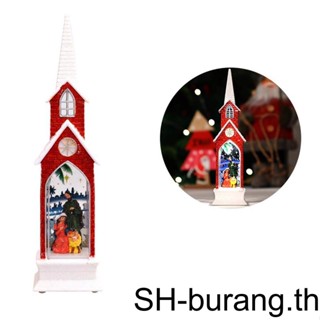 【Buran】โคมไฟ Led รูปต้นคริสต์มาส อบอุ่น สําหรับตกแต่งภายในบ้าน หน้าต่าง