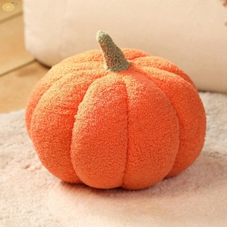 【VARSTR】Adorable Pumpkin Throw Pillow Cushion Plush Toy for Halloween Celebrations