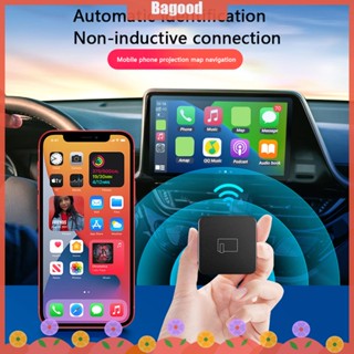 ♪Bagood♪พร้อมส่ง อะแดปเตอร์ไร้สาย บลูทูธ 5G WiFi สําหรับ Android AI Box Carplay Dongle