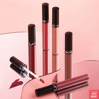 LANGMANNI Matte Lip Glaze 12 สี TransferProof Long Lasting CrueltyFree Liquid ลิปสติก Kit Matte Lip Gloss สร้างริมฝีปากนุ่ม AntiKiss Liquid ลิปสติก ,Beauty Frenzy