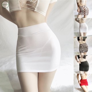 GORGEOUS~Mini Skirt Bodycon Polyester Sexy Short Stretch Mesh Summer Ultra-thin