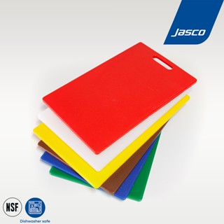 Jasco เขียงพลาสติก 10" x 16" x 0.5" Color-Coded Cutting Boards