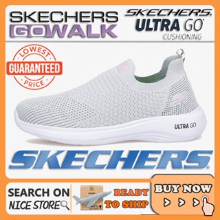 [รองเท้าผ้าใบผู้หญิง คุณภาพดี]] Skechers_ GO-WALK รองเท้าผ้าใบ สลิปออน ระบายอากาศ เบาพิเศษ สําหรับผู้หญิง ผู้ชาย