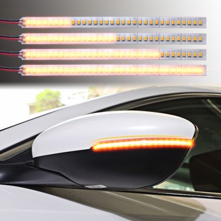 หลอดไฟเลี้ยว LED DRL สําหรับรถยนต์ 2 ชิ้น