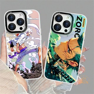 เคสโทรศัพท์มือถือแบบแข็ง ลายการ์ตูนลูฟี่ และโซเรน ไล่โทนสี สําหรับ Infinix Hot 30i Hot 11 Play Hot 10 Play Hot 10 Lite Smart 7 Smart 6 Smart 5 DGX