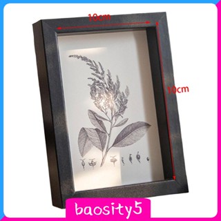 [Baosity5] กรอบรูปไม้ ทรงสี่เหลี่ยม สําหรับติดผนัง ตั้งโต๊ะ