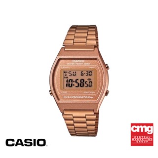 CASIO นาฬิกาข้อมือ CASIO รุ่น B640WC-5ADF วัสดุสเตนเลสสตีล สีชมพู