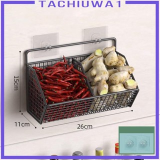 [Tachiuwa1] ตะกร้าโลหะ แบบแขวนผนัง สําหรับห้องครัว