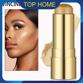 VINCINER มัลติฟังก์ชั่ HighGloss Trim Brightening Makeup Stick อายแชโดว์ Blush และ Highlighter In One Face แต่งหน้า Natural Cheek Tint Blush Highlight Blush Blush Stick ,Wow~ ราคาต่ำสุด