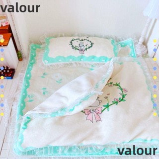 Valour ตุ๊กตาที่นอน ผ้าฝ้าย แบบนิ่ม 20 ซม. 2 สี สําหรับเตียงนอน 3 ชิ้น ต่อชุด