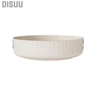 Disuu Desktop Rotatable Storage Tray  360 Degree Rotation Saving Space PP Material for Living Room Bedroom