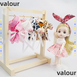 Valour ชุดนอนผ้ากํามะหยี่ น่ารัก อุปกรณ์เสริม สําหรับตุ๊กตา 1/12BJD